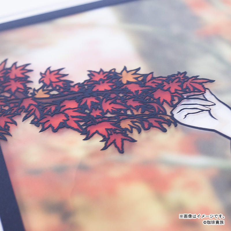 【珈琲貴族】キリトリエ・和装姿の白峰さん B2タペストリー同梱版