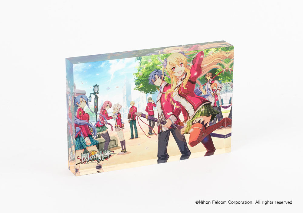 【創の軌跡・軌跡シリーズ】アクリルブロック・閃の軌跡・Ⅶ組、始動