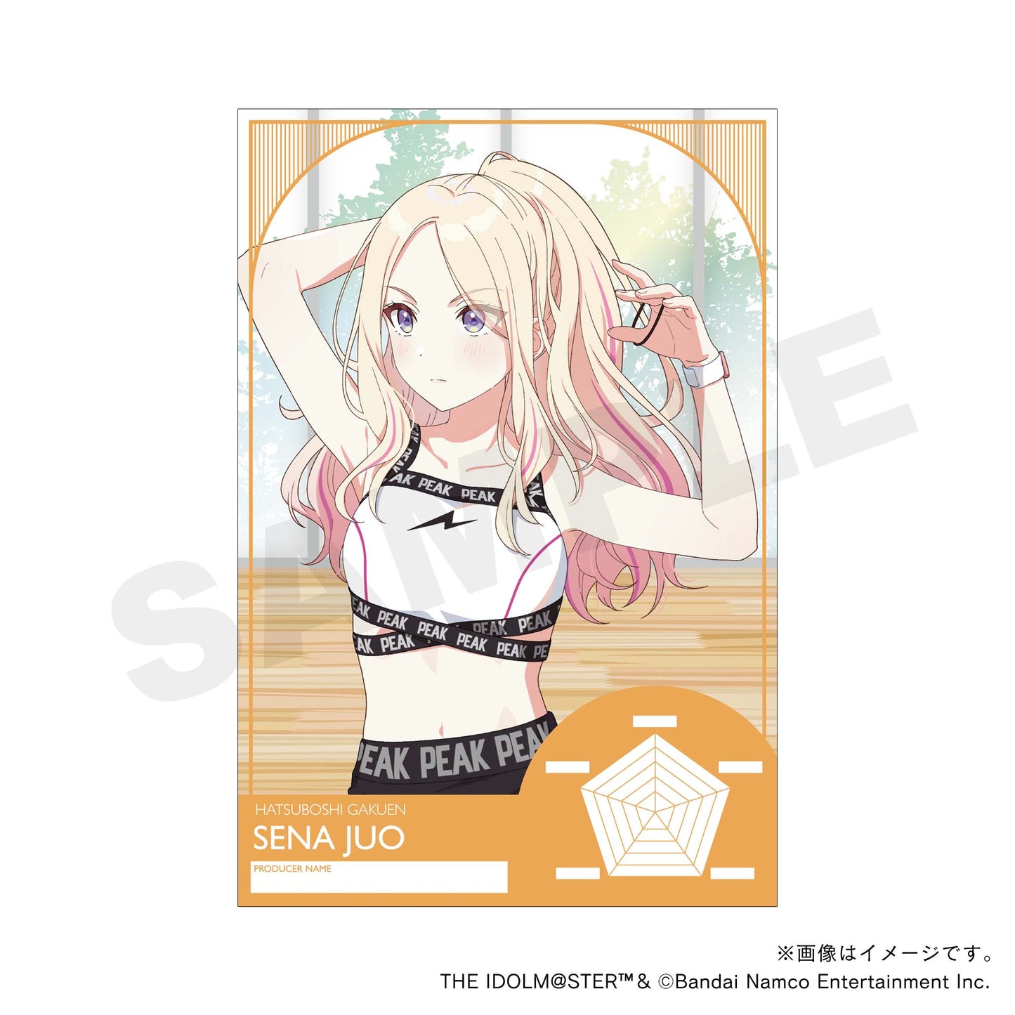 【学園アイドルマスター】フレーム切手・1st anniversary