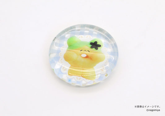 【なごみ屋の世界】ガラスお箸置き・「うさぎのドーナツ」はんなりお抹茶