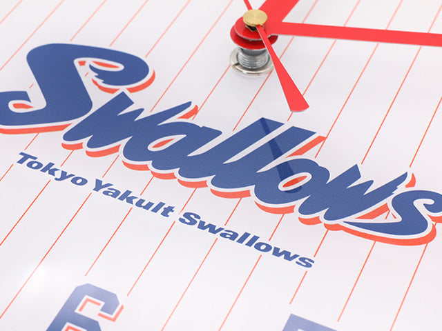 【東京ヤクルトスワローズ】アクリル壁掛時計・Swallows