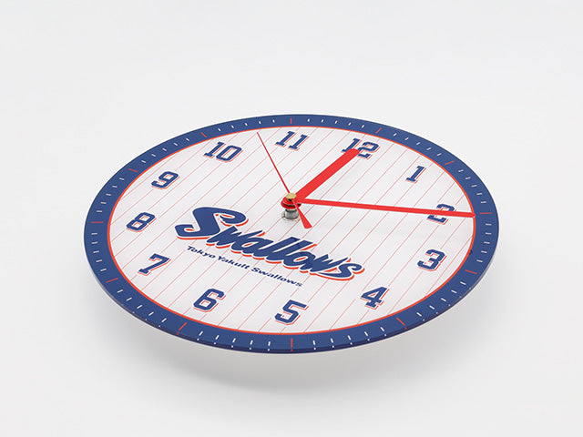 【東京ヤクルトスワローズ】アクリル壁掛時計・Swallows