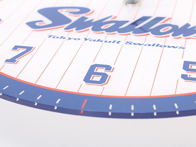 【東京ヤクルトスワローズ】アクリル壁掛時計・Swallows