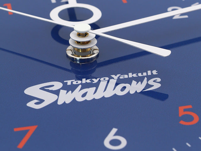 【東京ヤクルトスワローズ】アクリル壁掛時計・つば九郎&つばみ