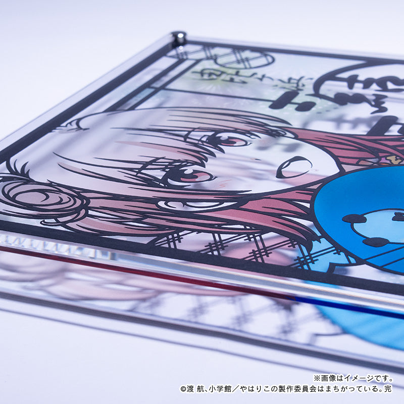 【やはり俺の青春ラブコメはまちがっている。完】キリトリエ・由比ヶ浜結衣_A4