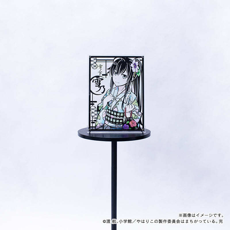 【やはり俺の青春ラブコメはまちがっている。完】キリトリエ・雪ノ下雪乃_A4