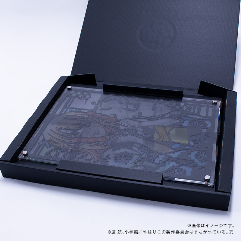 【やはり俺の青春ラブコメはまちがっている。完】キリトリエ・一色いろは_A4