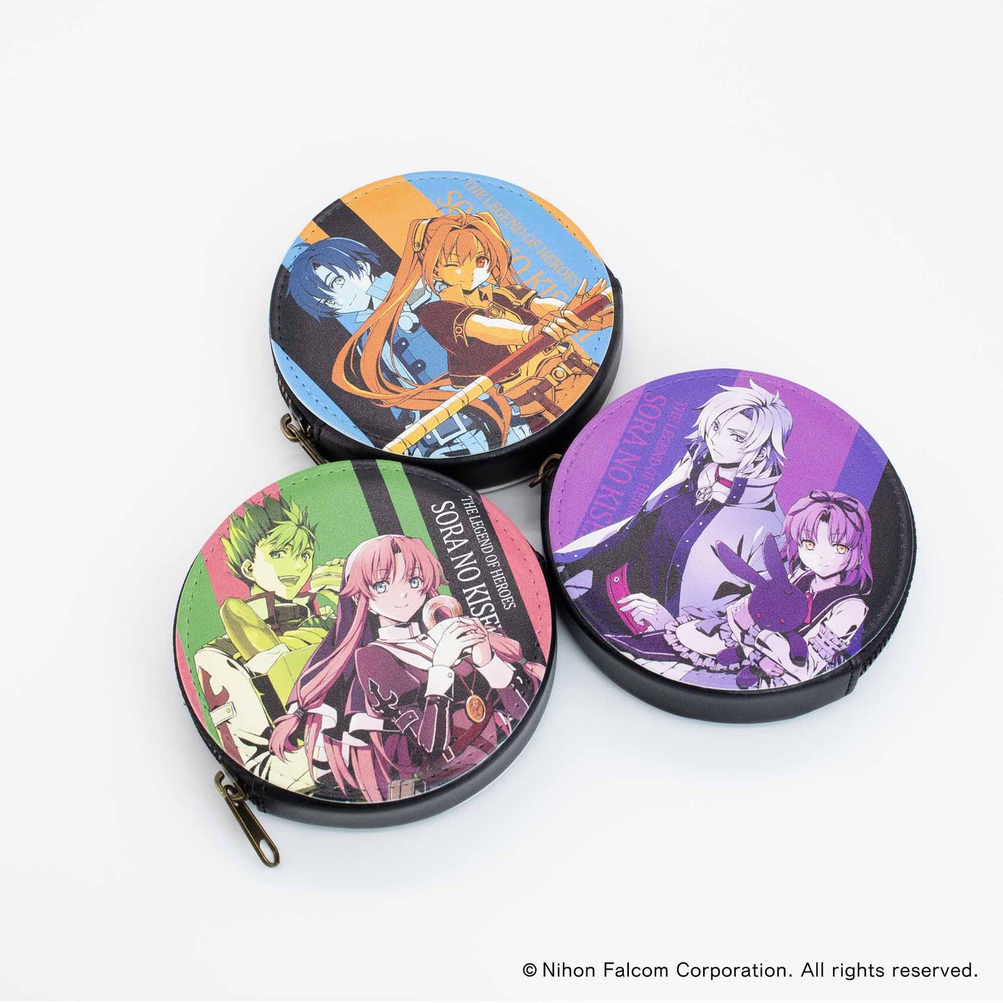 【軌跡シリーズ20th】ミニウォレットポーチ・空の軌跡・レオンハルト・レン