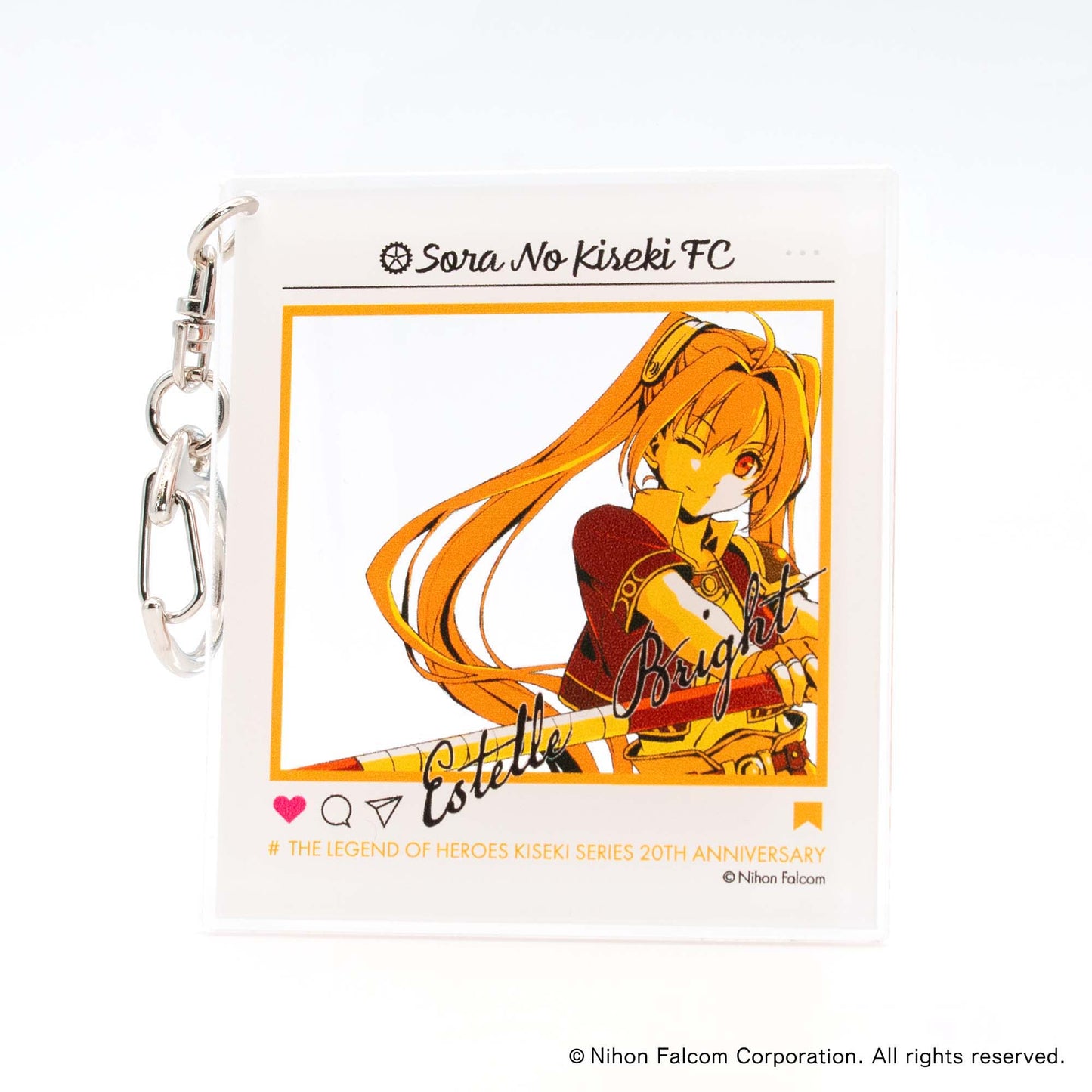 【軌跡シリーズ20th】アクリルキーホルダー・空の軌跡FC・エステル