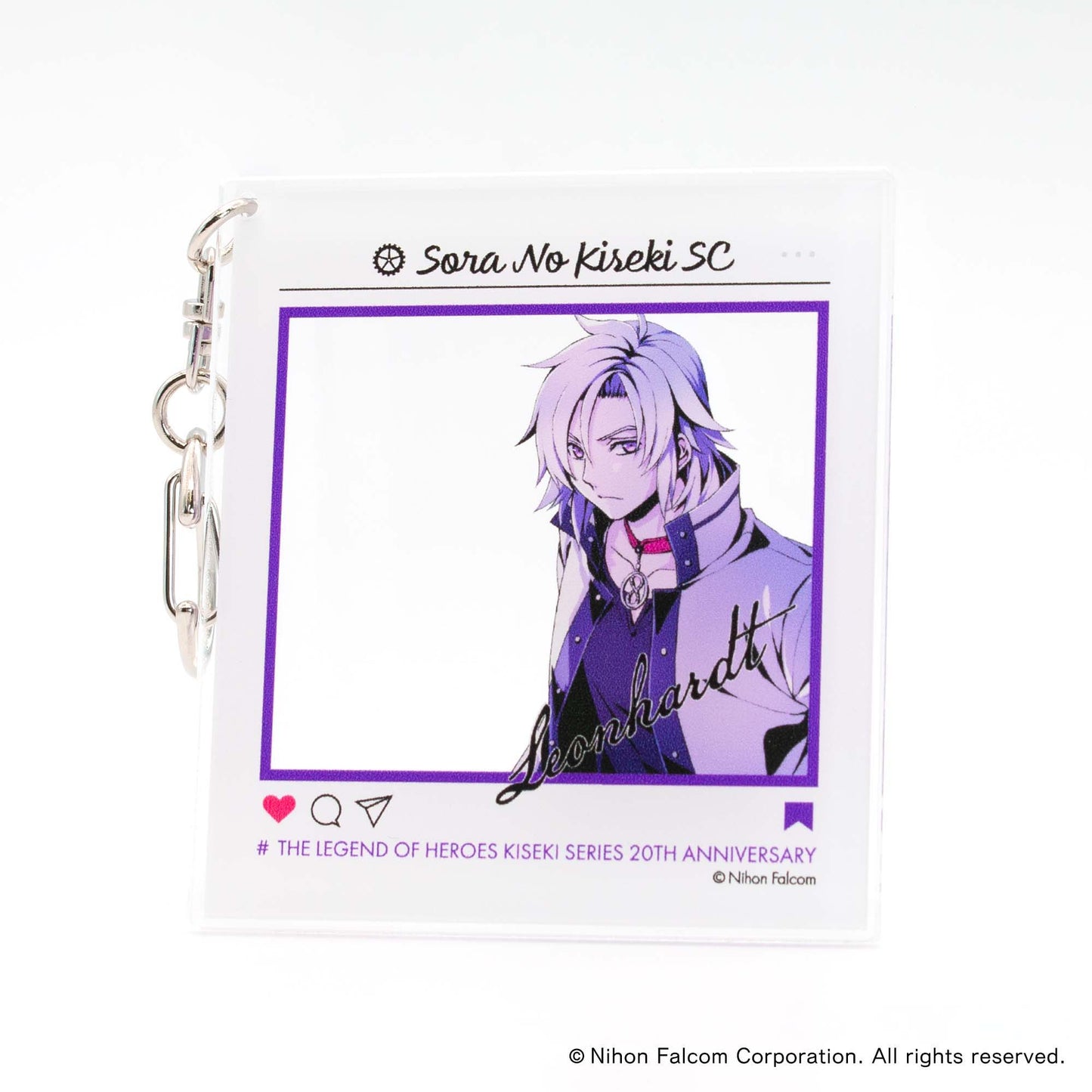 【軌跡シリーズ20th】アクリルキーホルダー・空の軌跡SC・レオンハルト