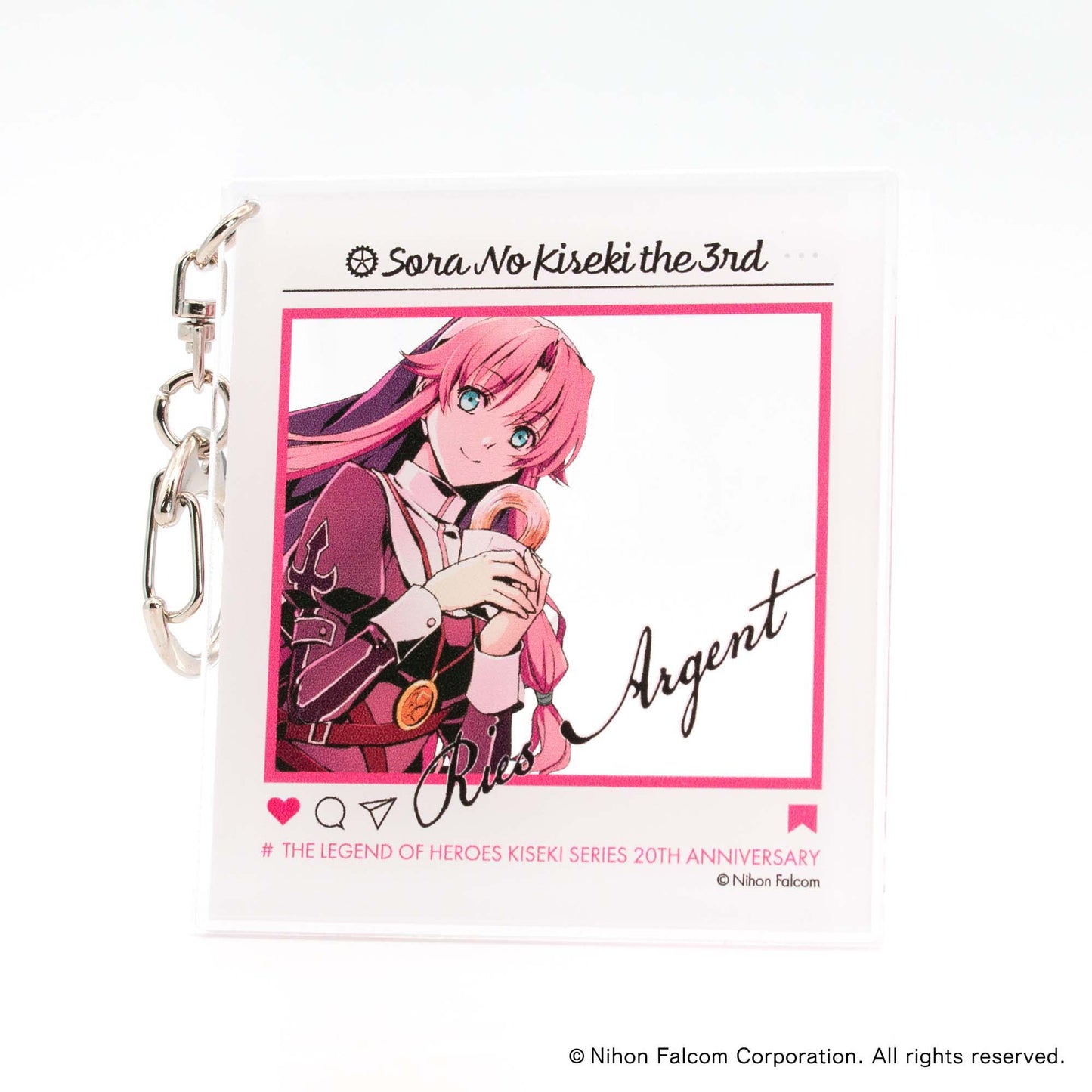 【軌跡シリーズ20th】アクリルキーホルダー・空の軌跡 the 3rd・リース