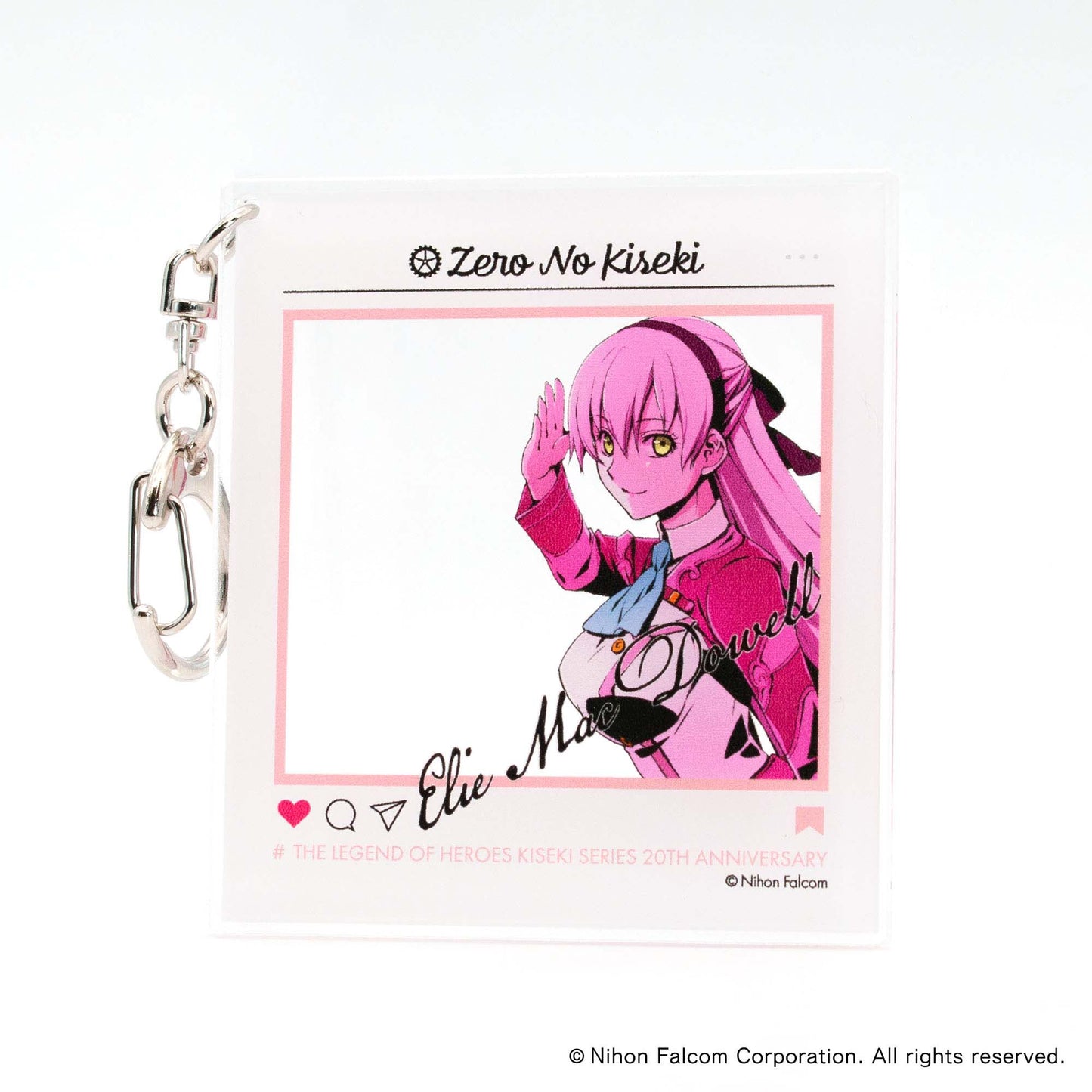 【軌跡シリーズ20th】アクリルキーホルダー・零の軌跡・エリィ