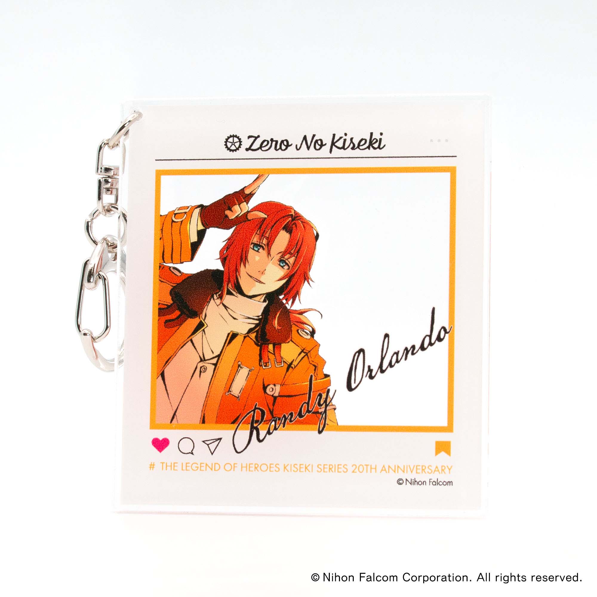 軌跡シリーズ20th】アクリルキーホルダー・零の軌跡・ランディ