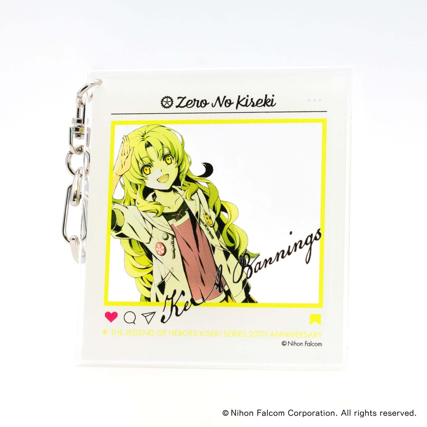 【軌跡シリーズ20th】アクリルキーホルダー・零の軌跡・キーア