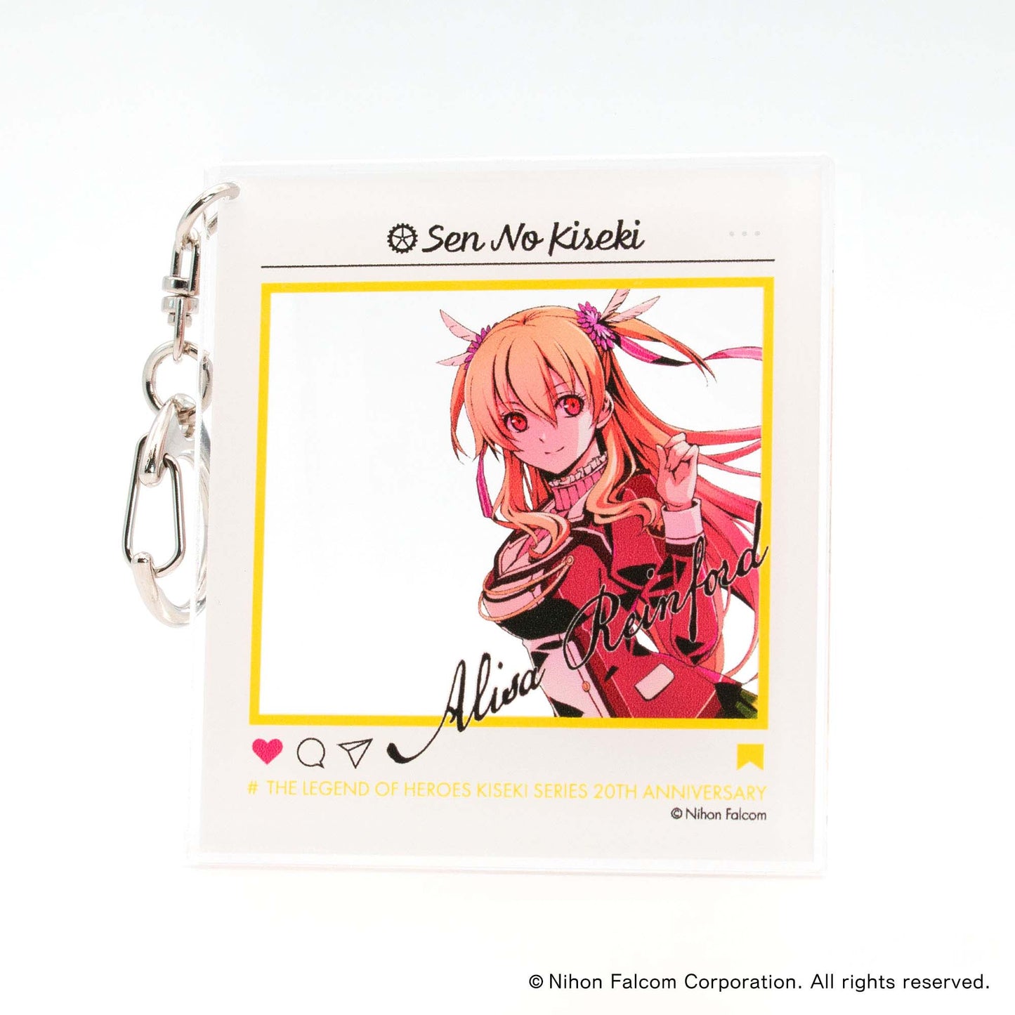 【軌跡シリーズ20th】アクリルキーホルダー・閃の軌跡・アリサ