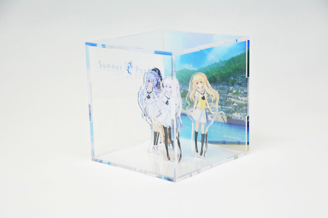 【ビジュアルアーツ】アクリルフィギュアボックス・SummerPokets