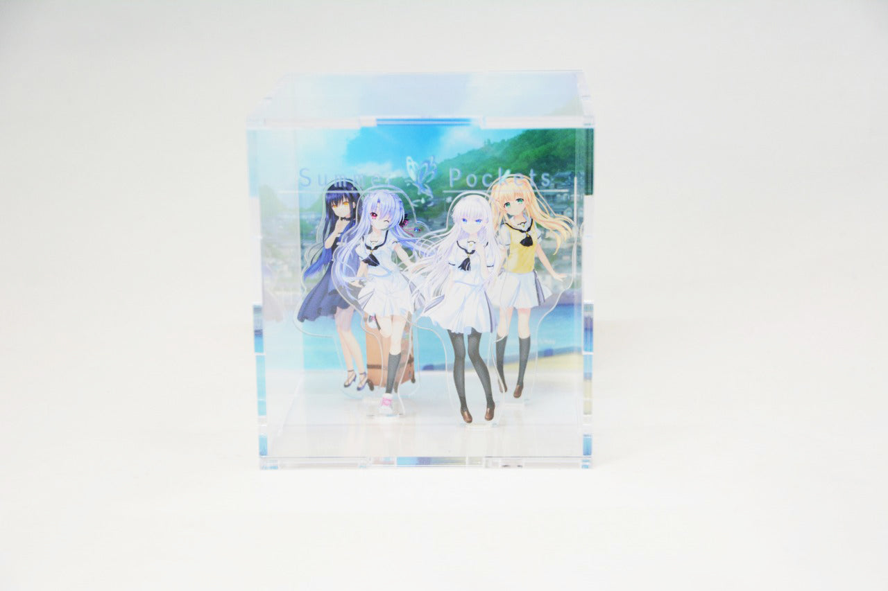 【ビジュアルアーツ】アクリルフィギュアボックス・SummerPokets