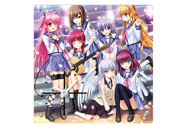 【ビジュアルアーツ】卓上時計・AngelBeats!