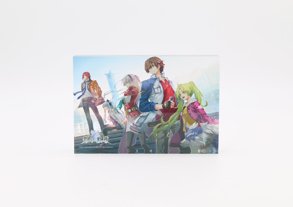 【創の軌跡・軌跡シリーズ】アクリルブロック・朝告げの鐘が鳴る刻
