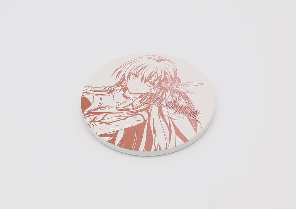 【創の軌跡・軌跡シリーズ】白雲石コースター・アリサ