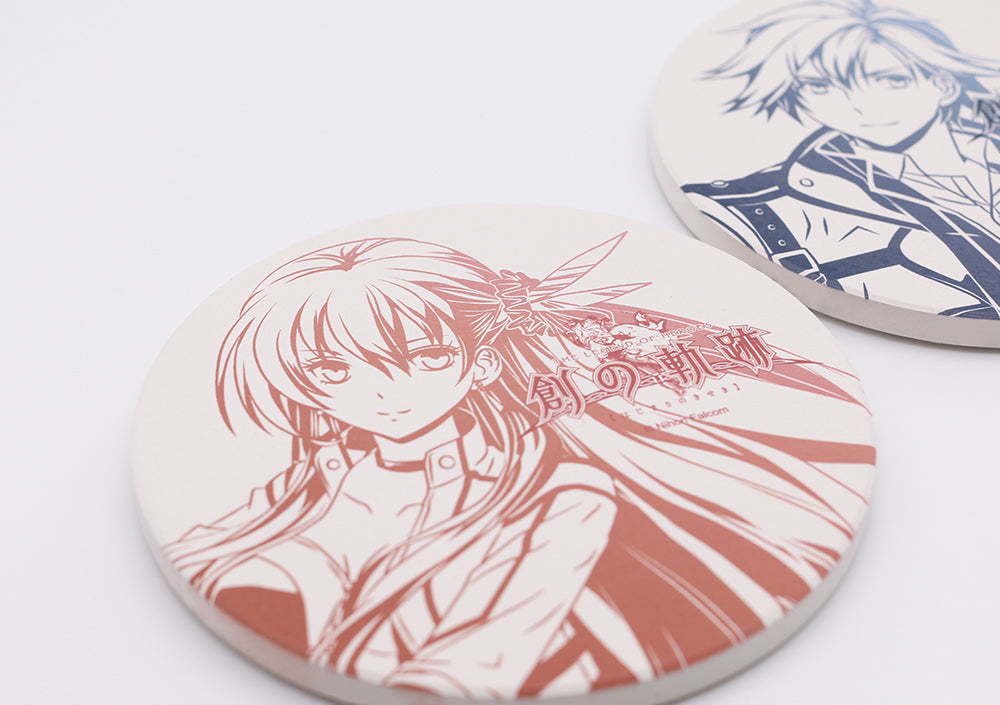 【創の軌跡・軌跡シリーズ】白雲石コースター・アリサ