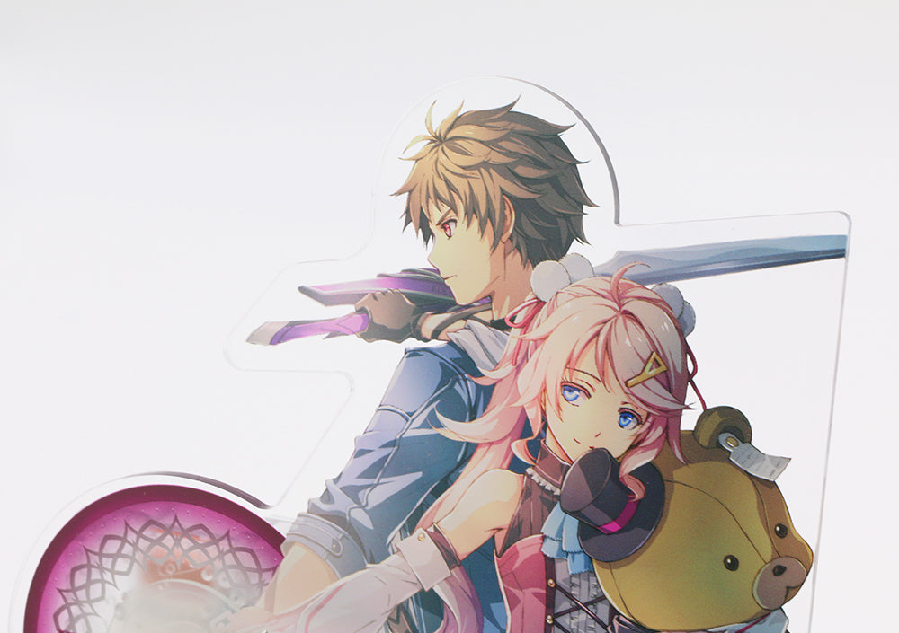 【創の軌跡・軌跡シリーズ】アクリル卓上時計・Ⅲ&Ⅸ