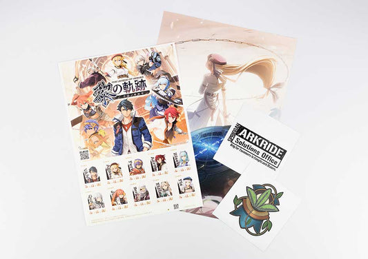 【黎の軌跡】フレーム切手シート・『英雄伝説 黎の軌跡』