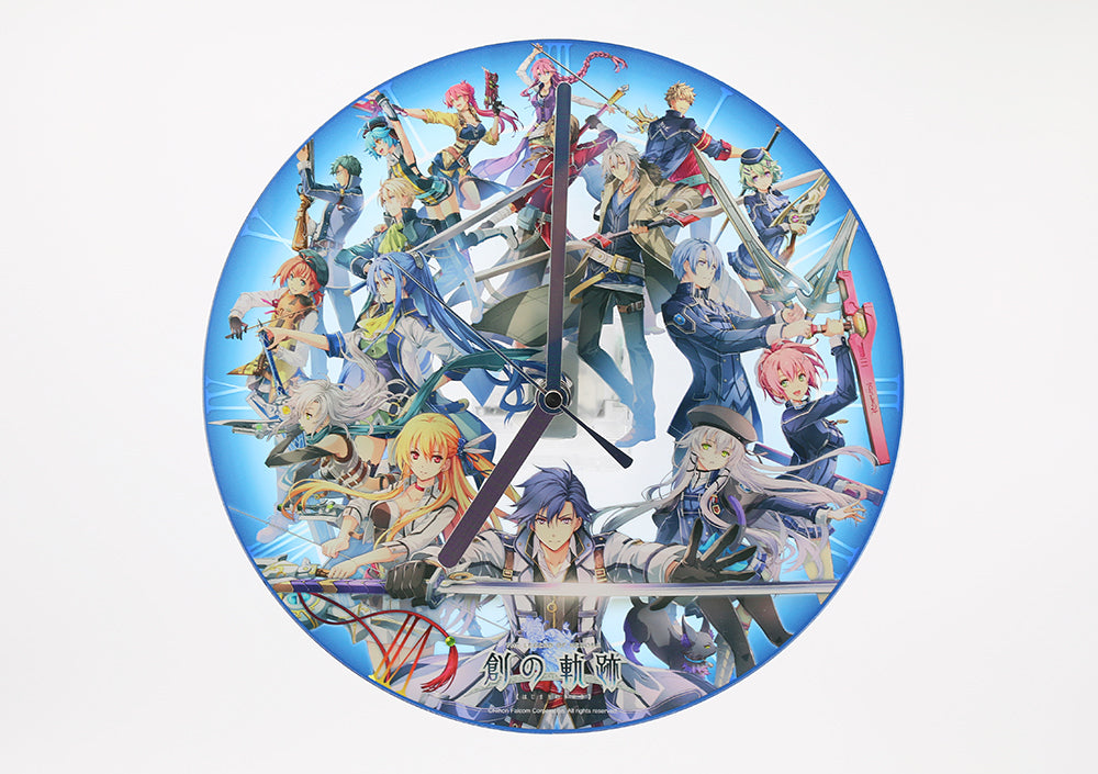 【創の軌跡・軌跡シリーズ】アクリル壁掛時計・ROUND OF SEVEN-Ⅶの輪-