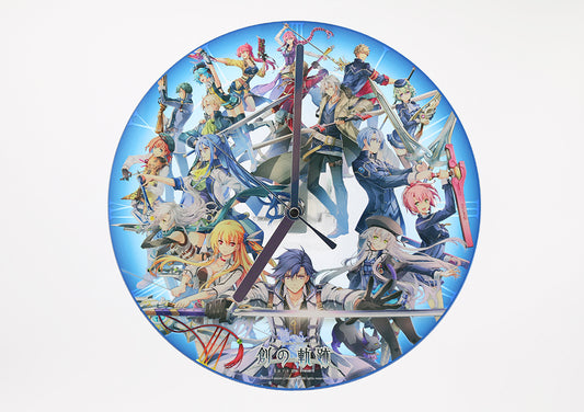 【創の軌跡・軌跡シリーズ】アクリル壁掛時計・ROUND OF SEVEN-Ⅶの輪-