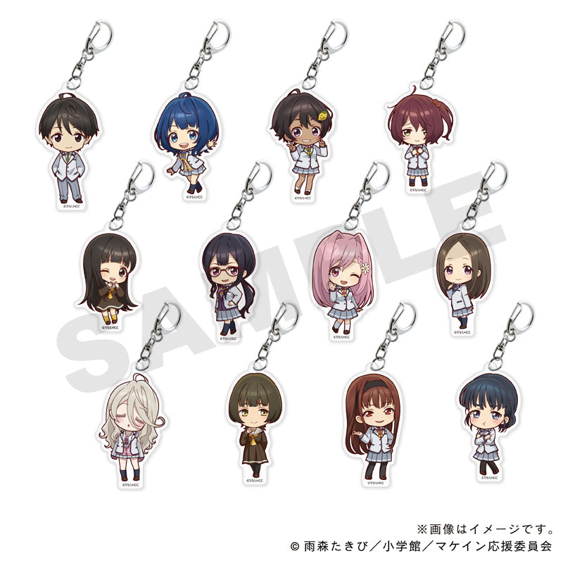 【負けヒロインが多すぎる！】アクリルキーホルダー・温水佳樹_冬制服