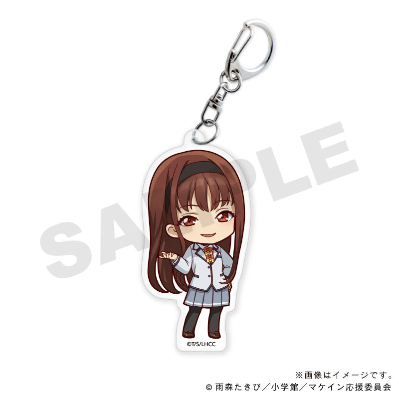 【負けヒロインが多すぎる！】アクリルキーホルダー・放虎原ひばり_冬制服