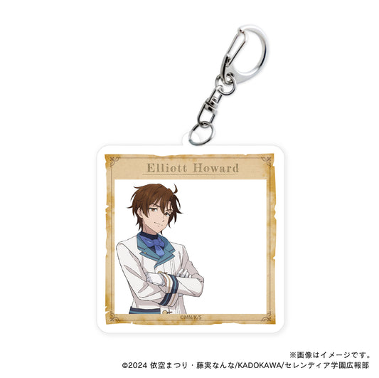 【サイレント・ウィッチ】アクリルキーホルダー・お散歩エリオット