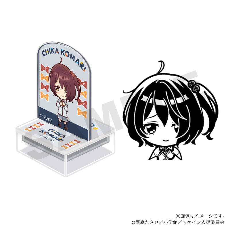 【負けヒロインが多すぎる！】アクリルスタンプ・小鞠知花_冬制服