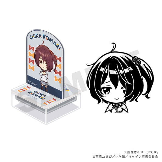 【負けヒロインが多すぎる！】アクリルスタンプ・小鞠知花_冬制服