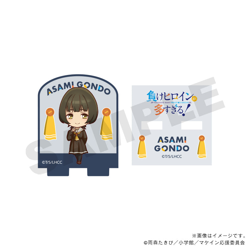 【負けヒロインが多すぎる！】アクリルスタンプ・権藤アサミ_冬制服