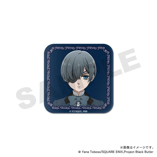 【黒執事 -緑の魔女編-】スクエア缶バッジ・シエル