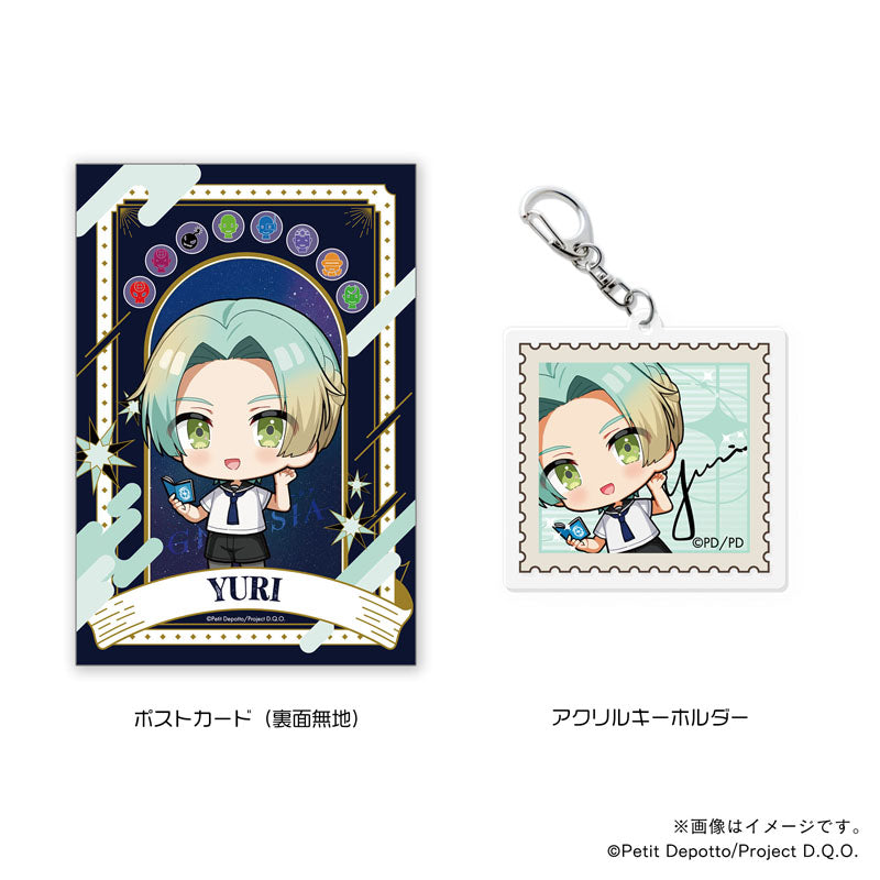 【グノーシア】アクキー付きぽすたんぷ＆フレーム切手セット・ユーリ