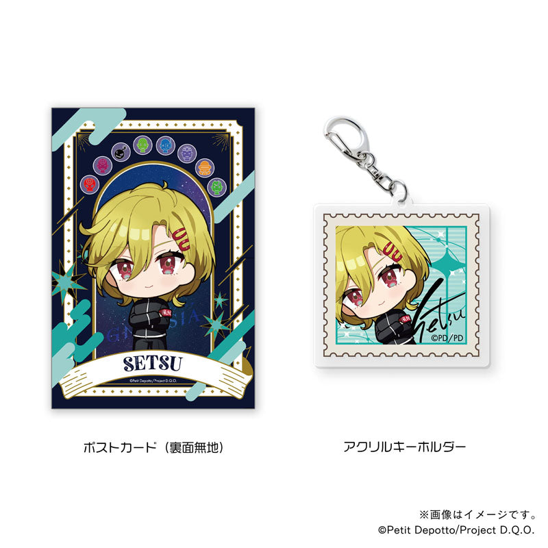 【グノーシア】アクキー付きぽすたんぷ＆フレーム切手セット・セツ