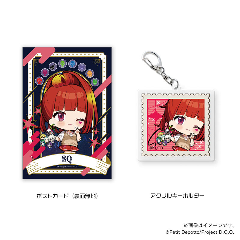 【グノーシア】アクキー付きぽすたんぷ＆フレーム切手セット・SQ