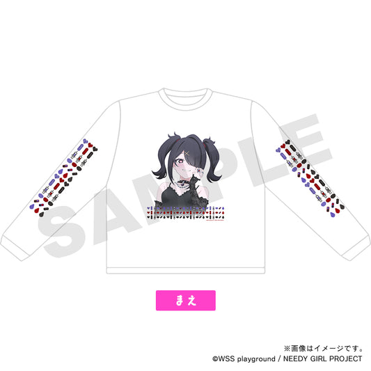 【NEEDY GIRL OVERDOSE】ピが着てろロンT・あめちゃん