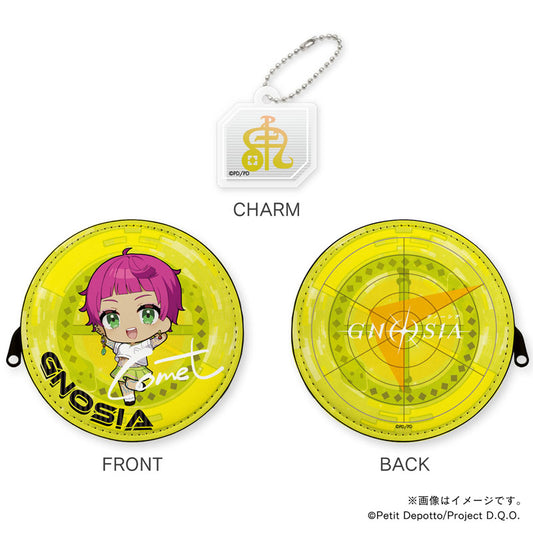 【グノーシア】アクリルチャーム付きミニウォレットポーチ・学園コメット