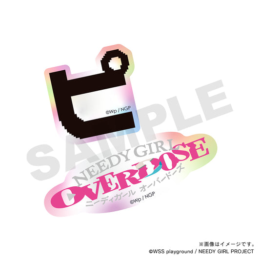 【NEEDY GIRL OVERDOSE】きらきらしてるすてっかー・『ピ』＆ニディガロゴ