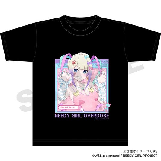 【NEEDY GIRL OVERDOSE】ピが着てろ半袖T・超てんちゃん